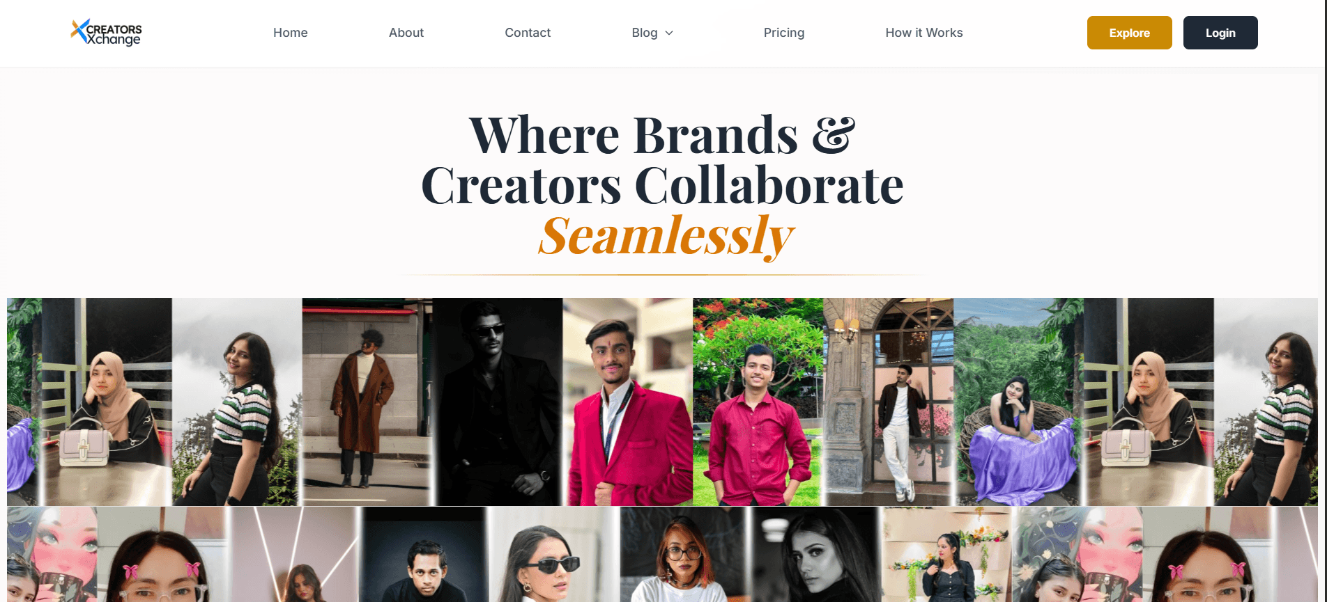 CreatorsXchange Portfolio